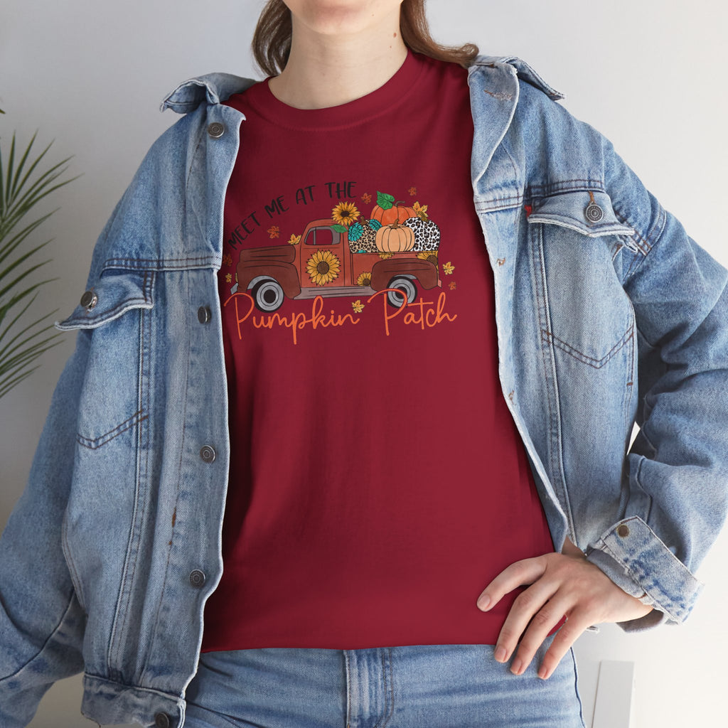 Meet Me At The Pumpkin Patch Tee | Vintage Harvest Truck T-Shirt | Cr8tive Designs