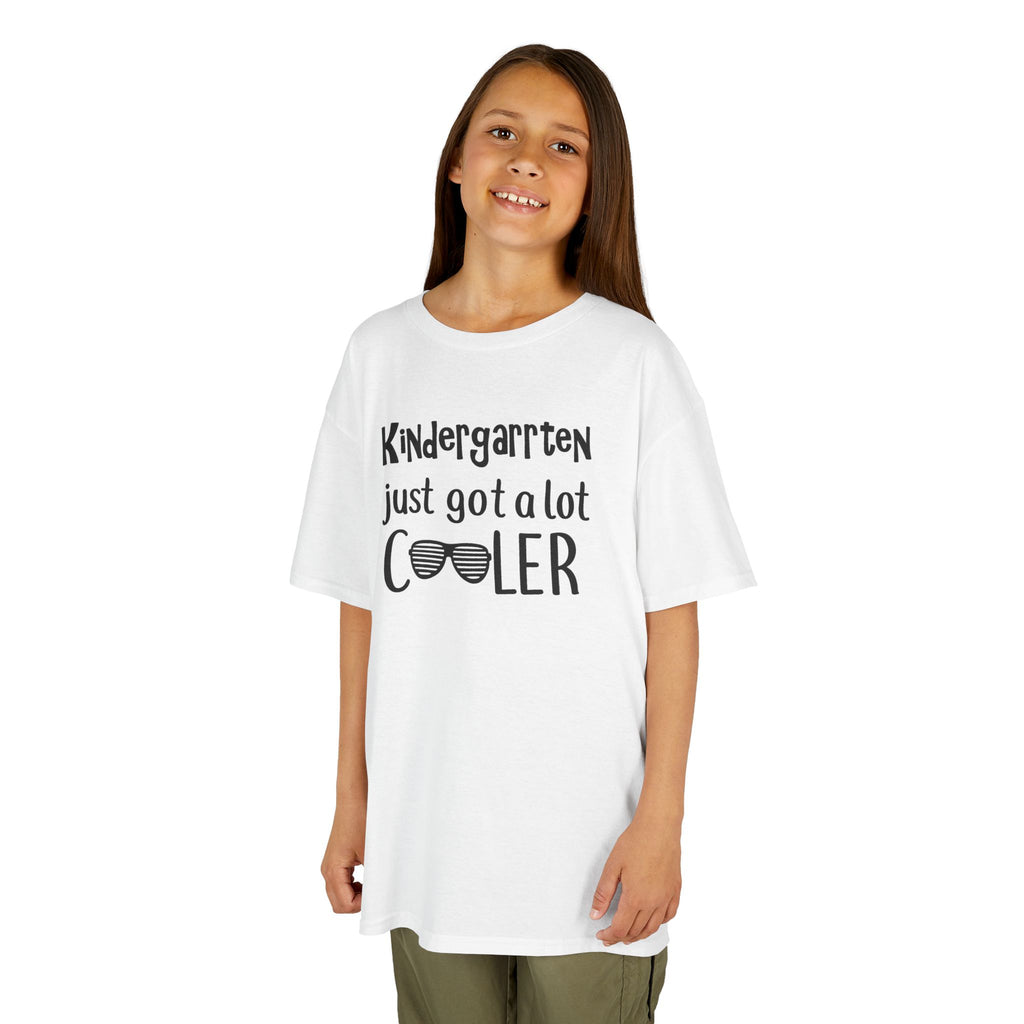 Kindergarten Just Got A Lot Cooler Tee | Back to School T-Shirt | Cr8tive Designs