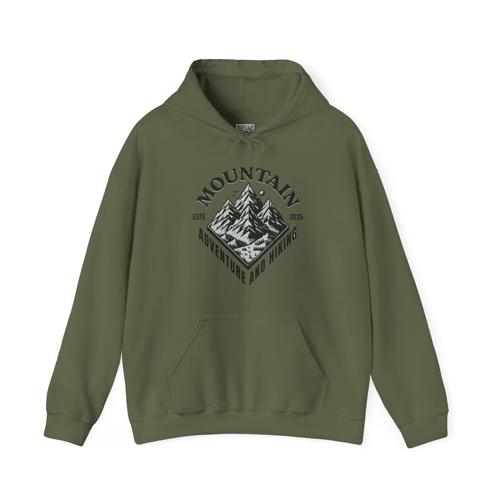 Mountain Adventure Hoodie | Outdoor Hunting & Wilderness Design | Cr8tive Designs