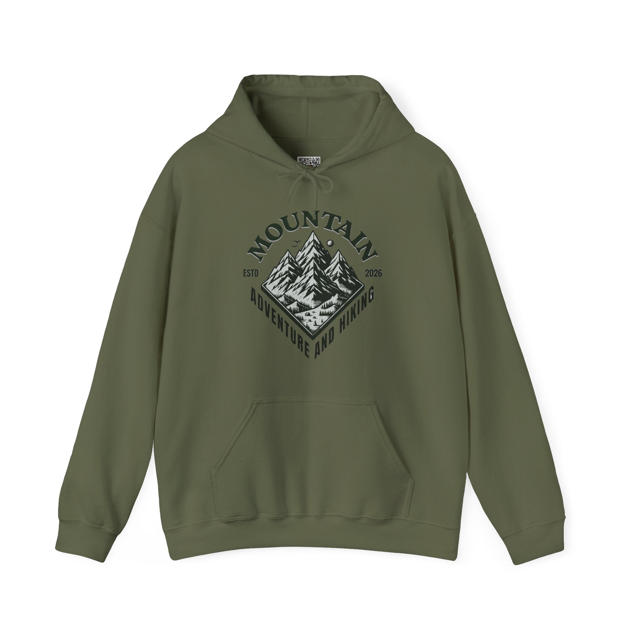 Mountain Adventure Hoodie | Outdoor Hunting & Wilderness Design | Cr8tive Designs