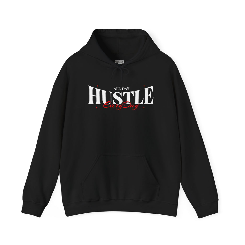 All Day Hustle Every Day | Motivational Streetwear Hoodie | Cr8tive Designs