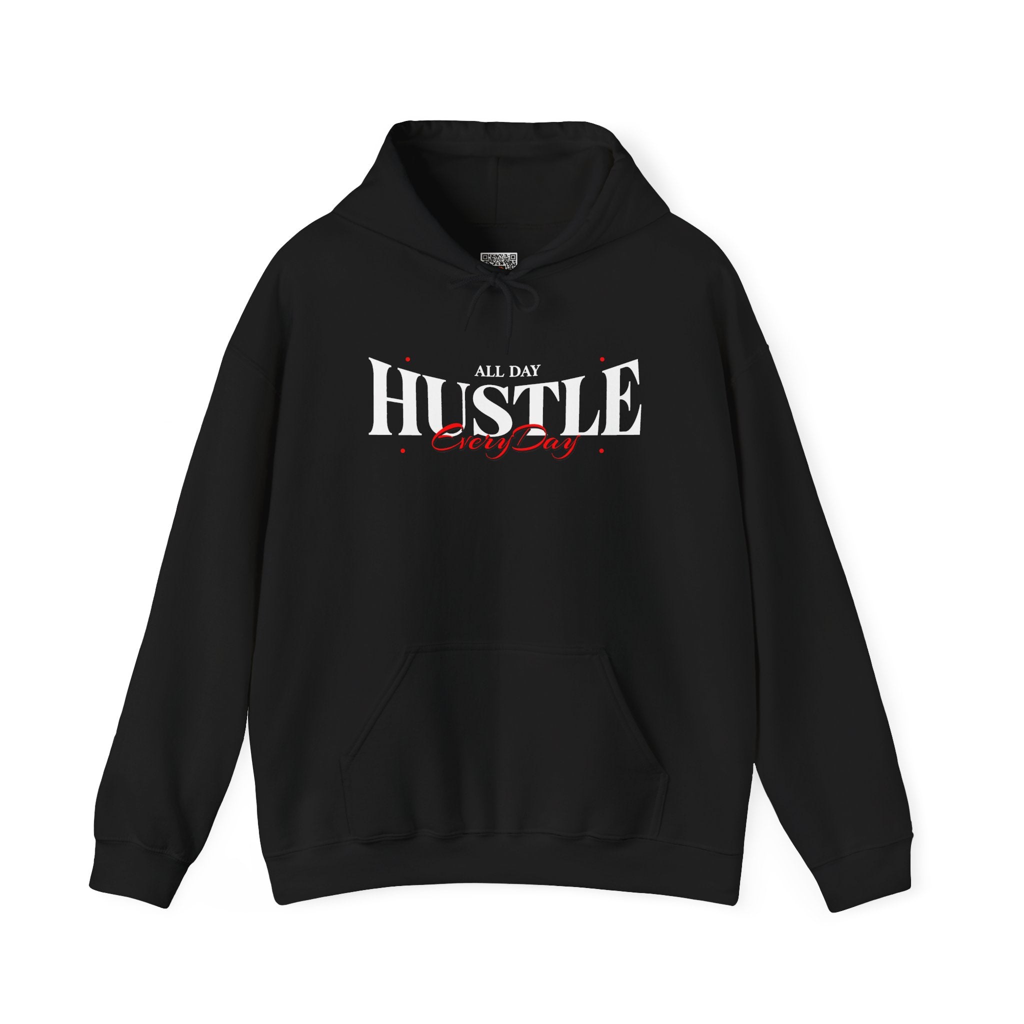 All Day Hustle Every Day | Motivational Streetwear Hoodie | Cr8tive Designs