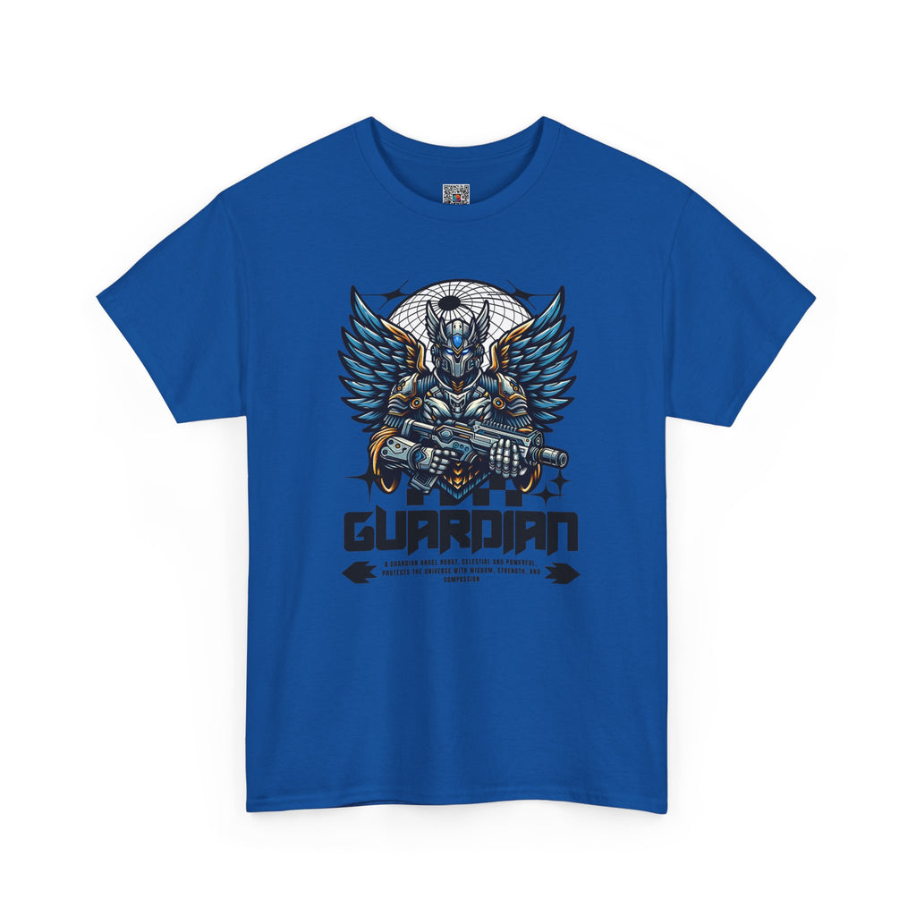 Guardian Warrior T-Shirt | Armored Winged Knight Graphic Tee | Cr8tive Designs