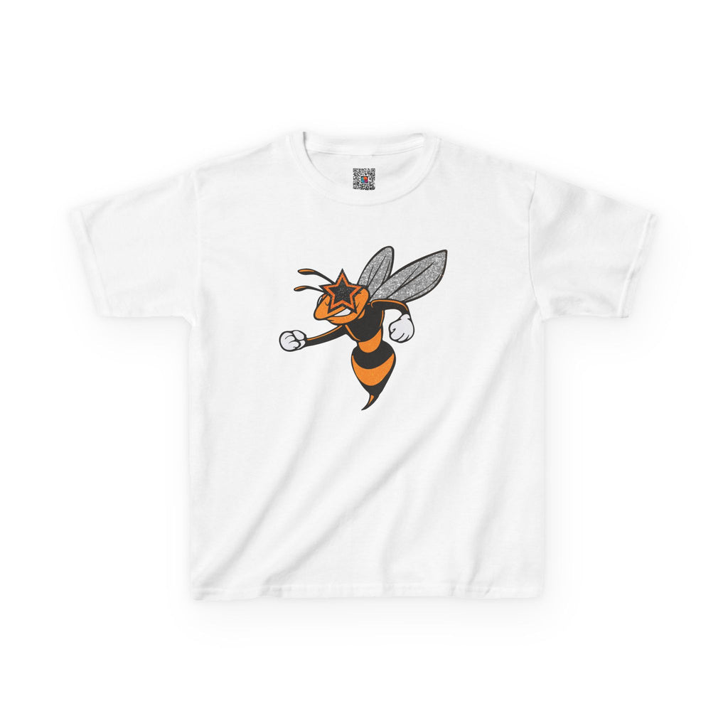 Hornet Mascot Youth Graphic T-Shirt | School Spirit Mascot Tee | Cr8tive Designs