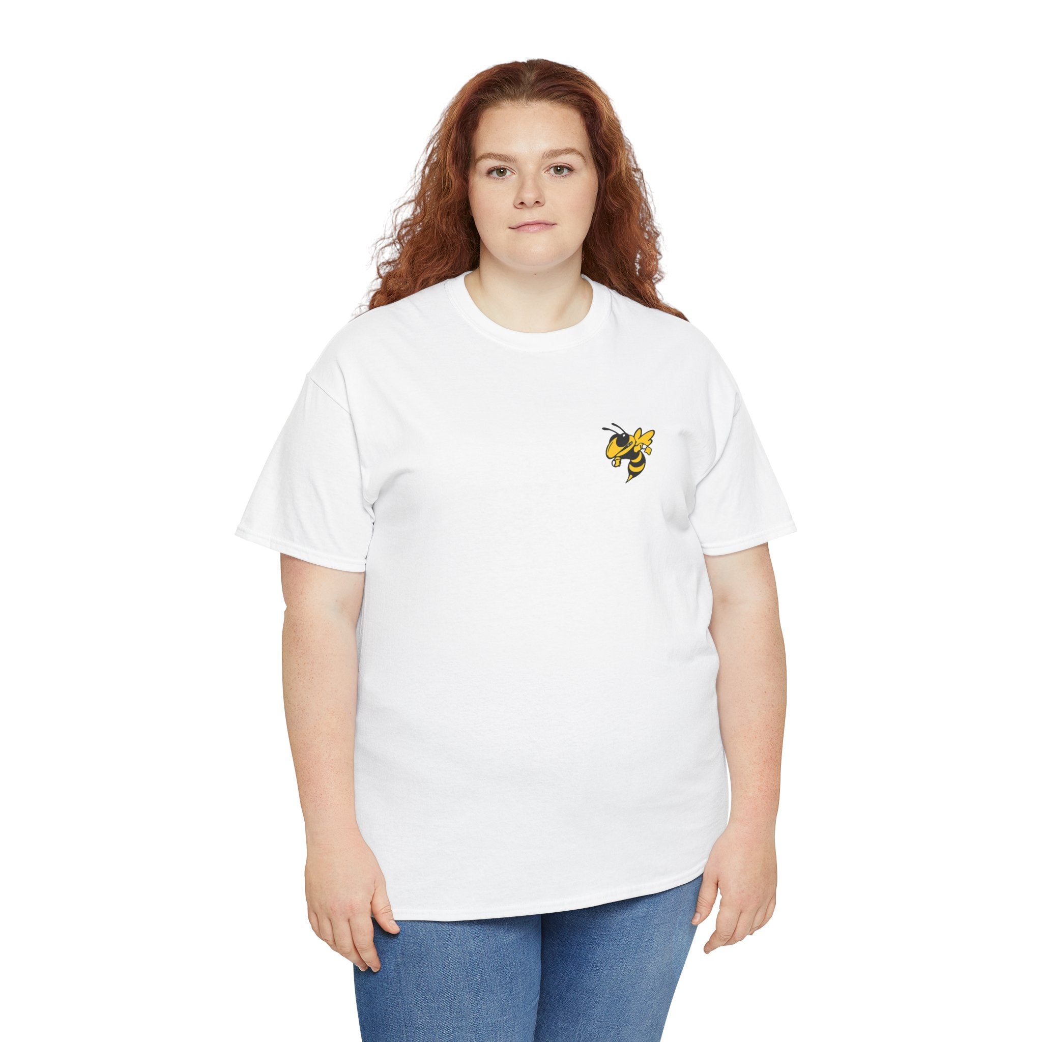 In a World Where You Can Be Anything Be a Hornet T-Shirt | School Spirit Mascot Adult Tee | Cr8tive Designs