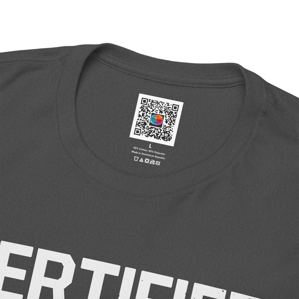 Certified Forklift Operator T-Shirt – Funny Warehouse Worker Tee | Industrial Humor Shirt | Cr8tive Designs
