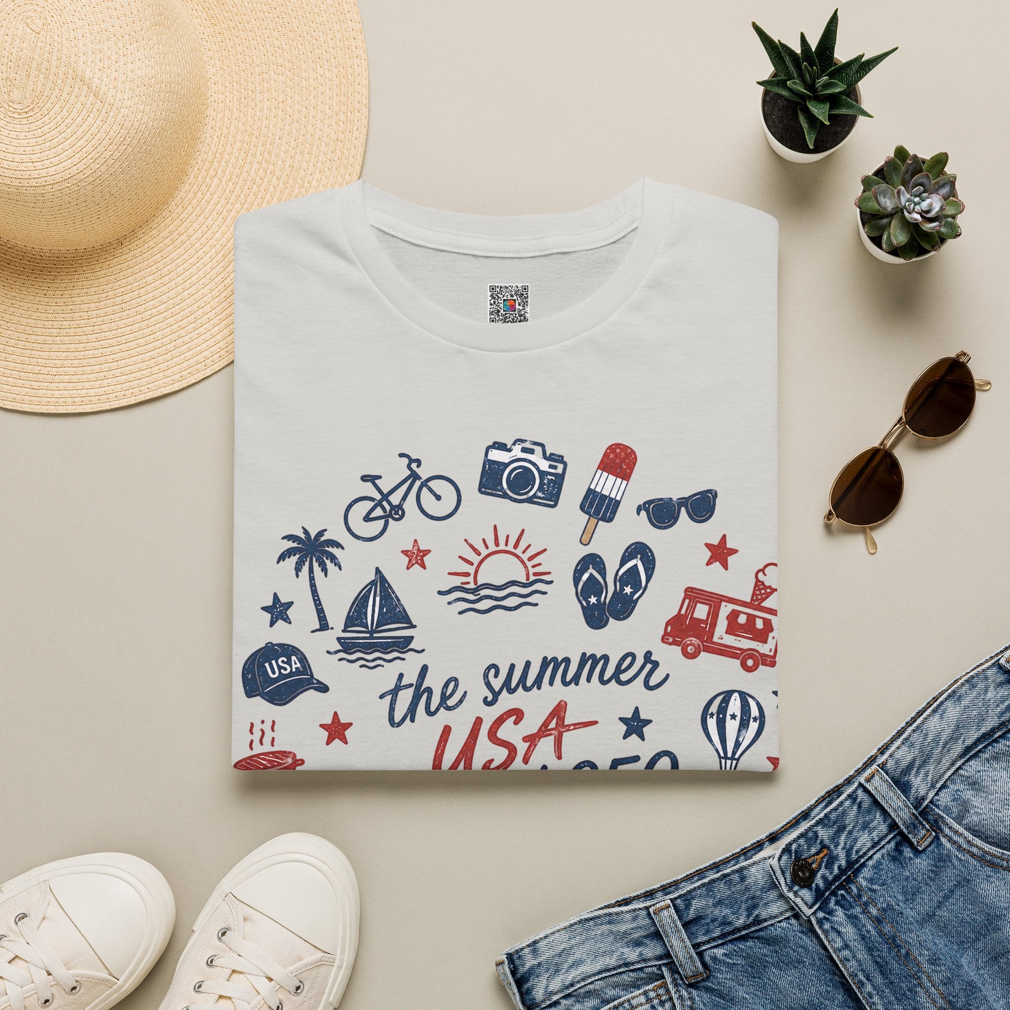 The Summer USA Turned 250 | Patriotic Summer Icons | Cr8tive Designs