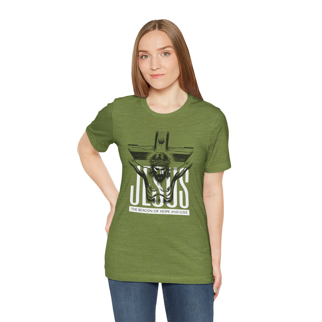 Jesus Crucifix Tee | Christian Graphic T-Shirt | Cr8tive Designs