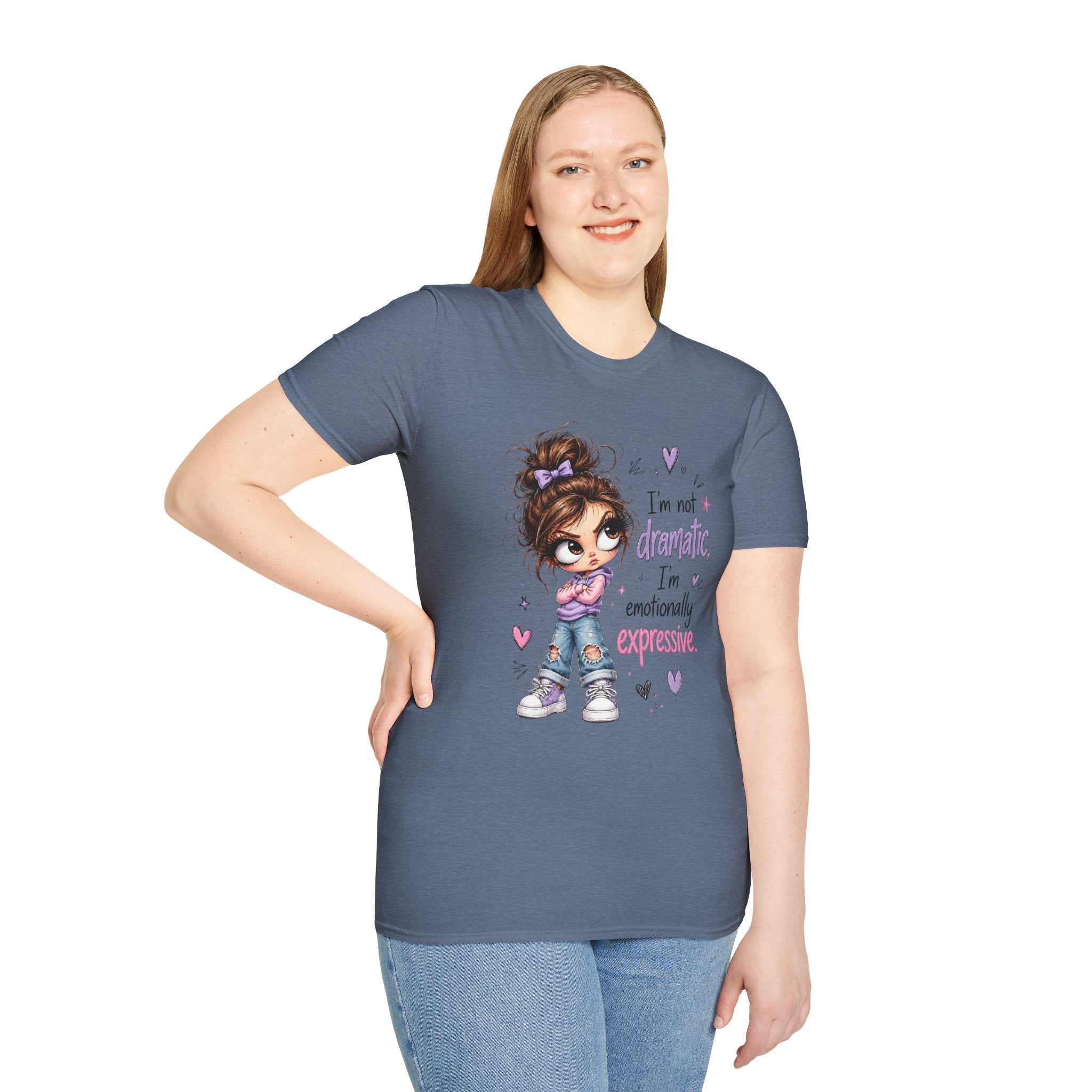I'm Not Dramatic I'm emotionally expressive | Graphic Tee | Cr8tive Designs