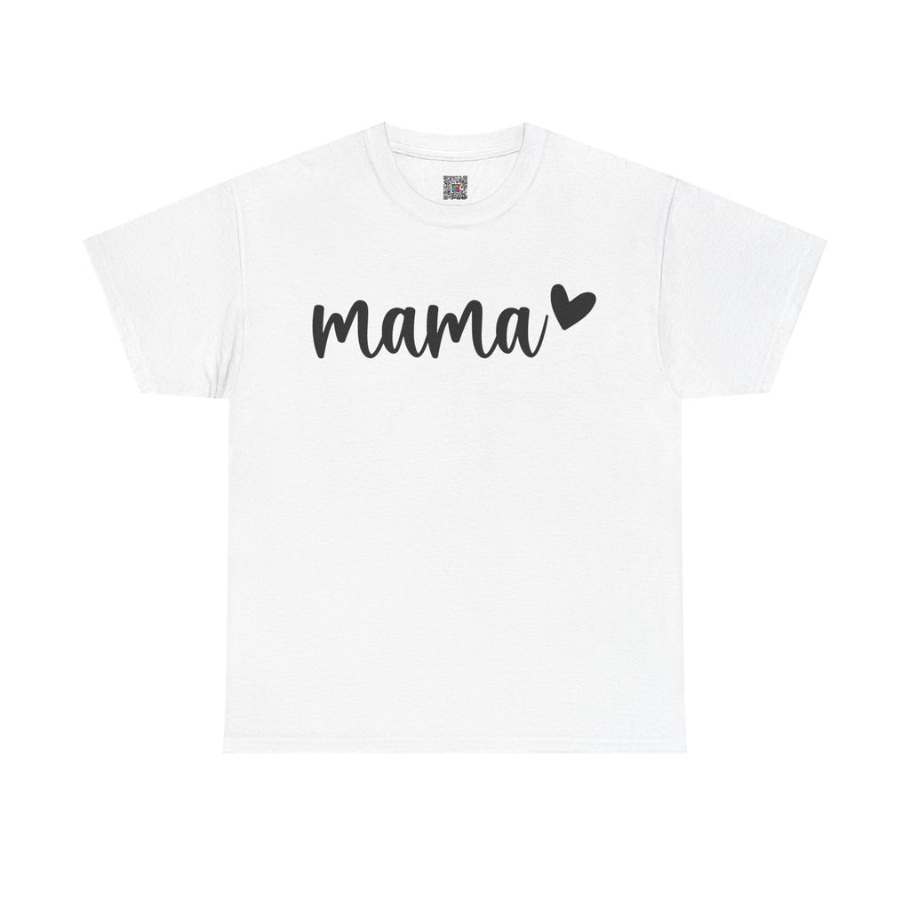 Mama Script Tee – Inspirational Motherhood Shirt, Soft Minimalist Mom Graphic T-Shirt | Cr8tive Designs