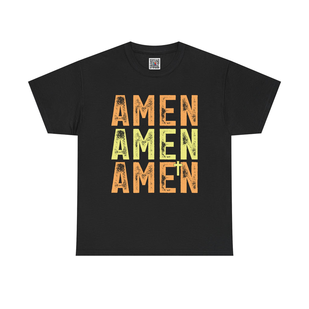 Amen Amen Amen – Bold Christian Faith T-Shirt | Cr8tive Designs