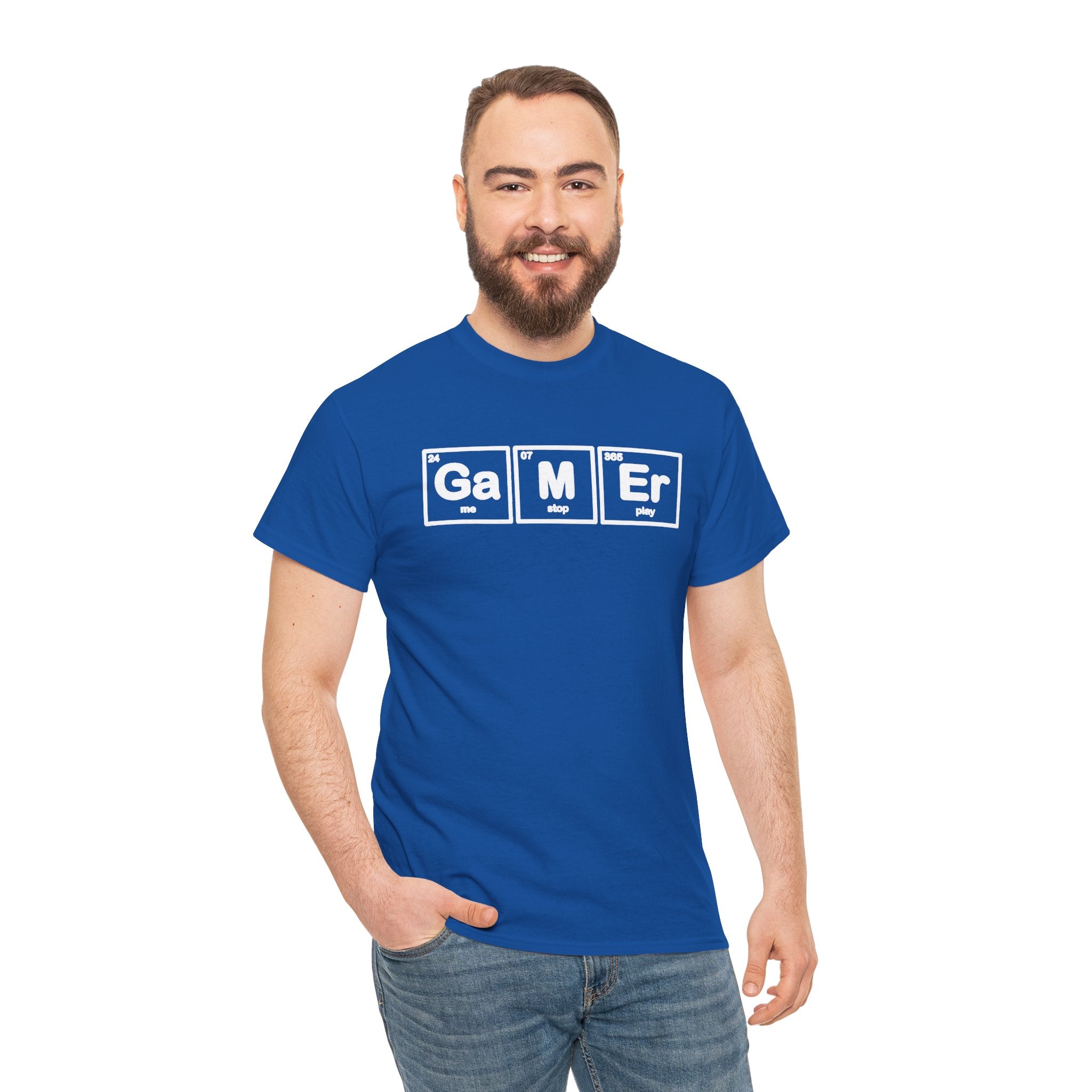 Gamer T-Shirt | Periodic Table Gaming Design | Cr8tive Designs