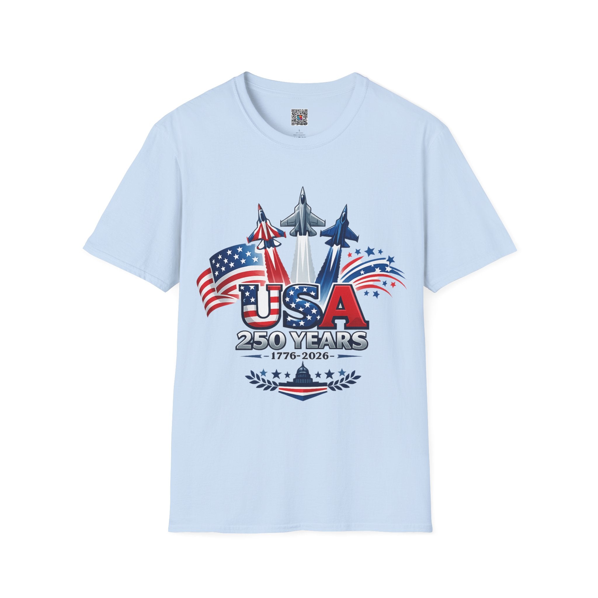 USA 250 Years | Patriotic Jet & American Flag Design | Cr8tive Designs