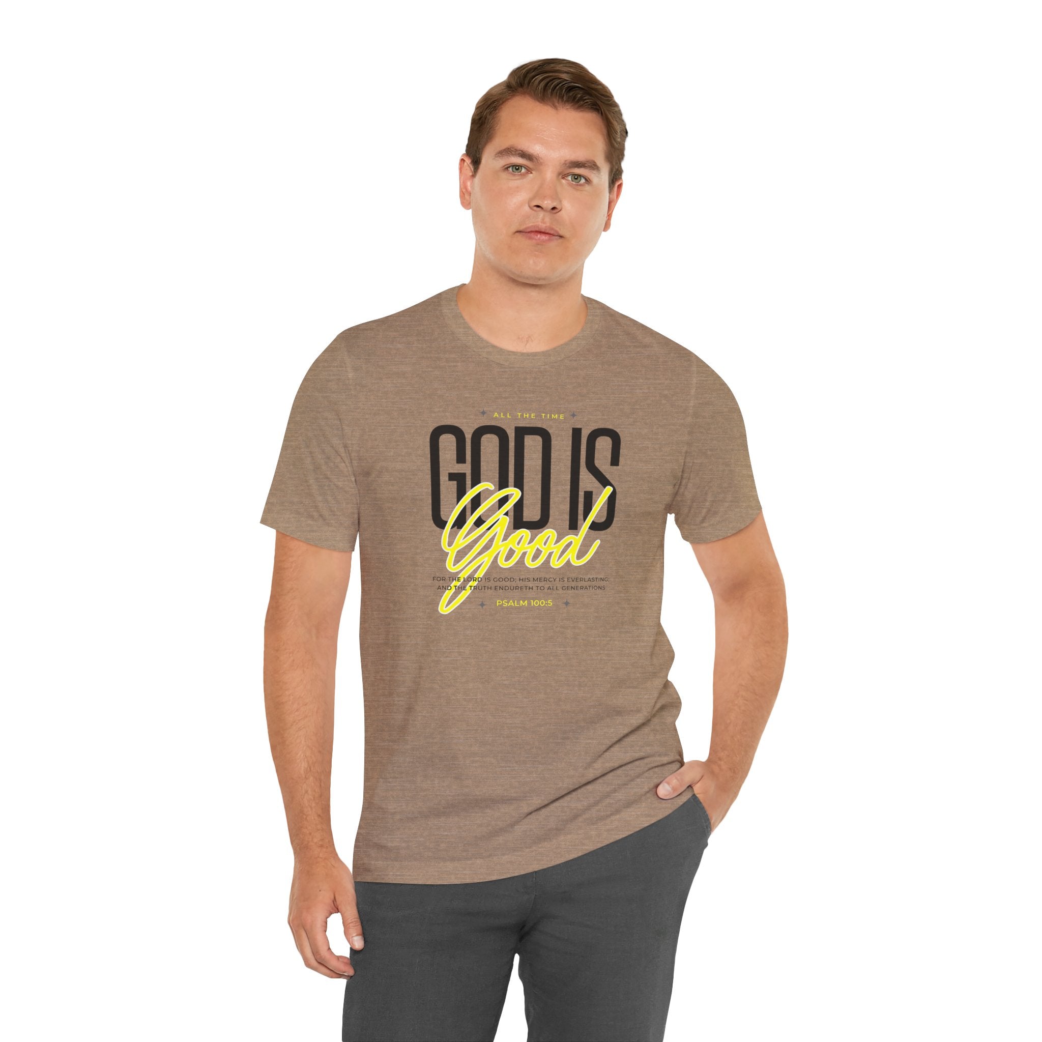 God Is Good T-Shirt | Inspirational Christian Faith Tee | Cr8tive Designs