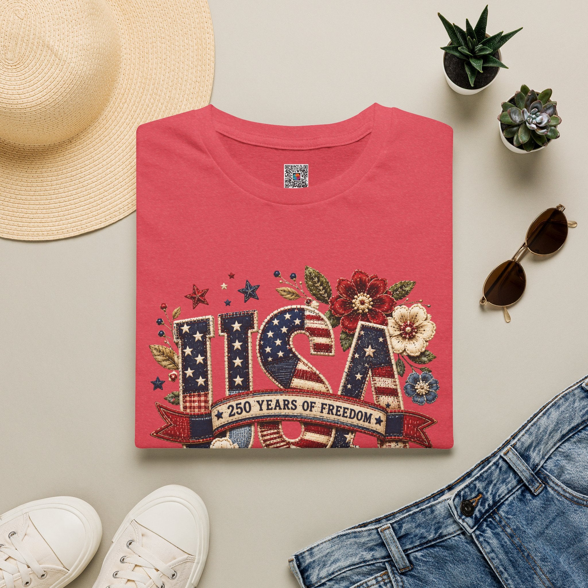 USA Red White & Bloom | Patriotic Floral Design | Cr8tive Designs