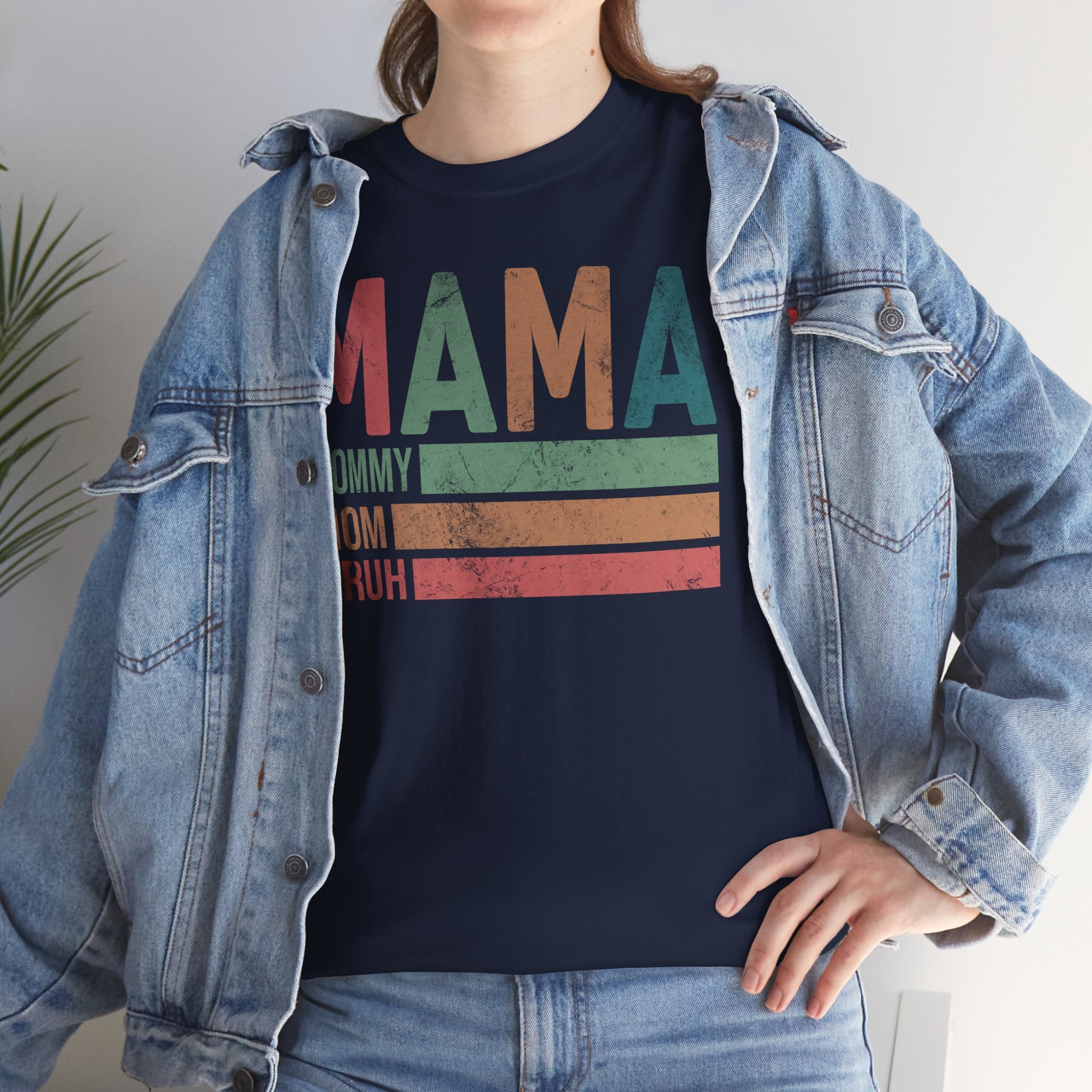 Mama Shirt – Funny Mom Life T-Shirt, “Mom Bruh” Graphic Tee | Cr8tive Designs