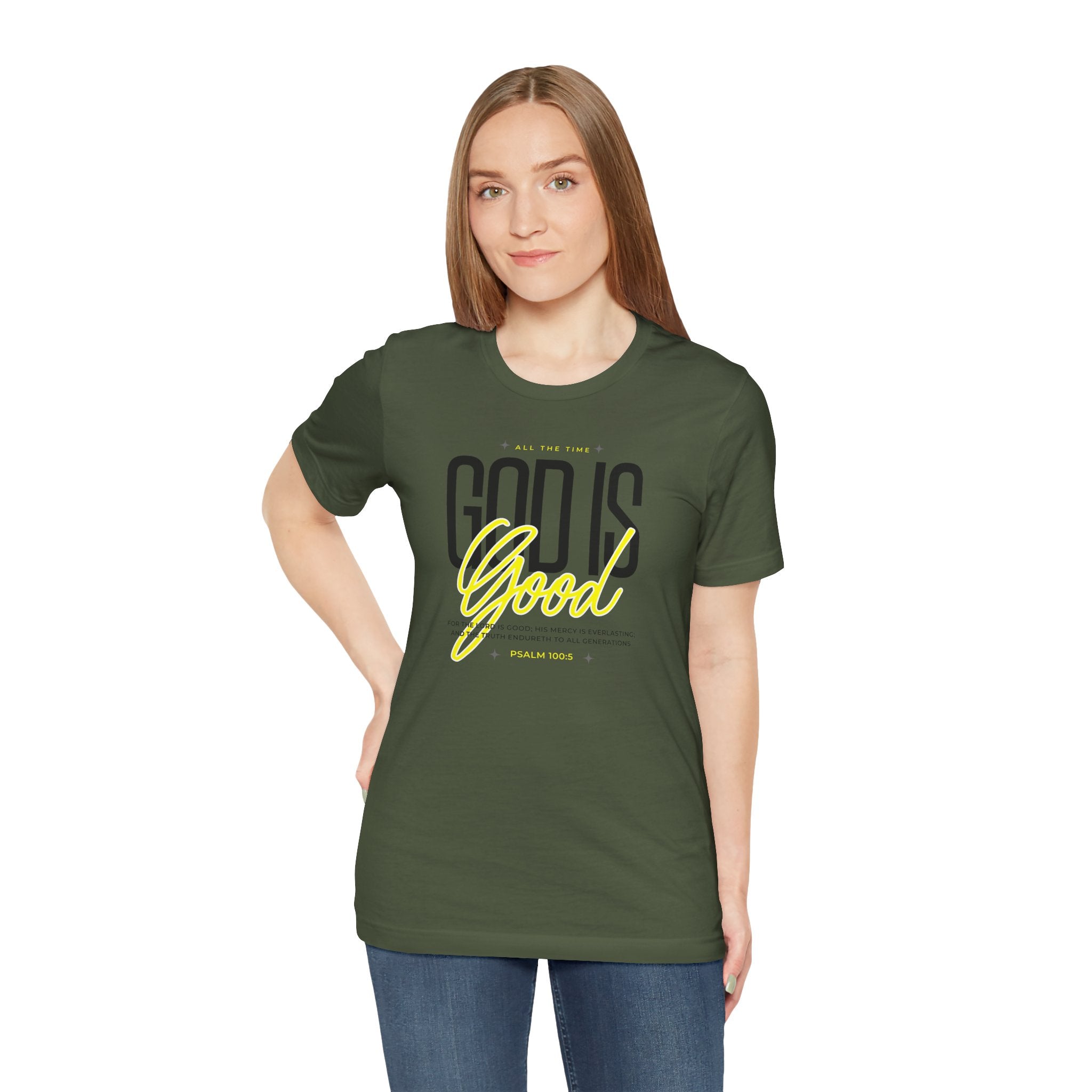 God Is Good T-Shirt | Inspirational Christian Faith Tee | Cr8tive Designs