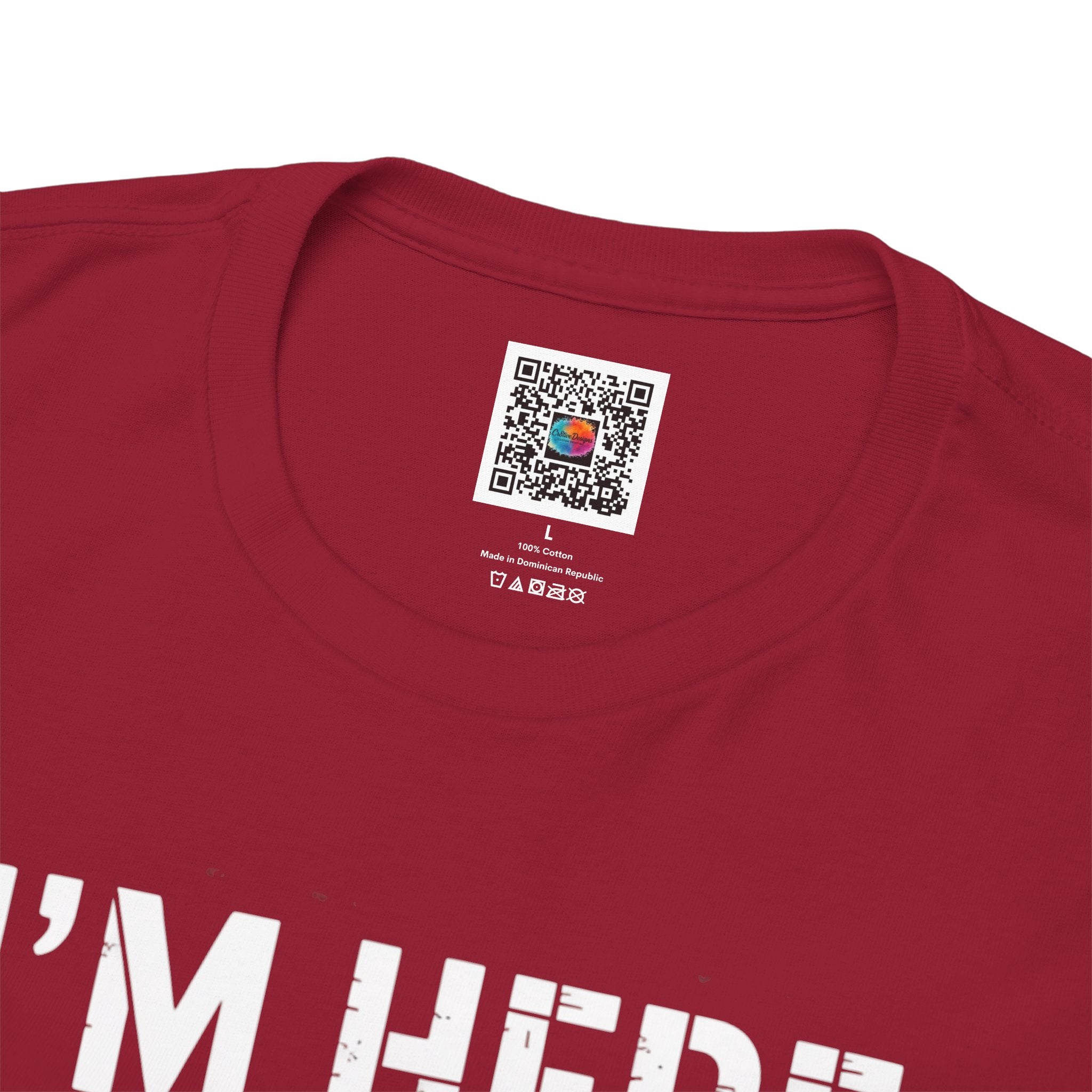 I’m Here Because You Broke Something – Funny Maintenance & Blue Collar Humor T-Shirt | Cr8tive Designs