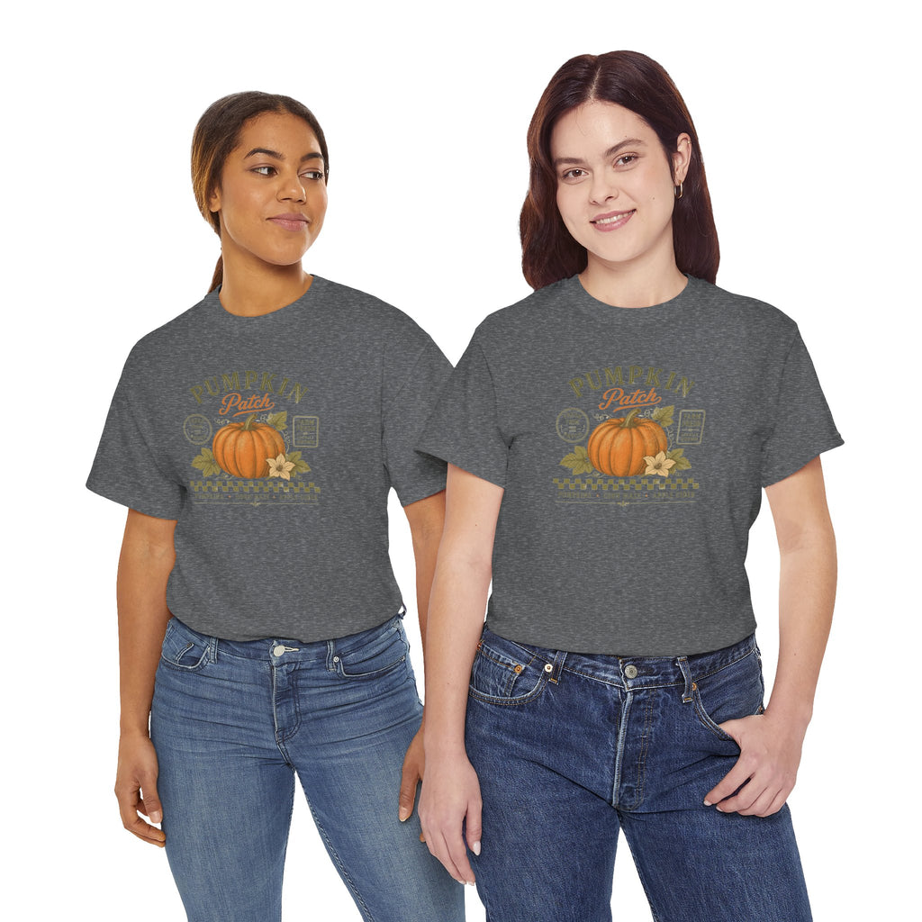 Farm Fresh Pumpkin Patch Tee | Retro Country Harvest Graphic T-Shirt | Cr8tive Designs
