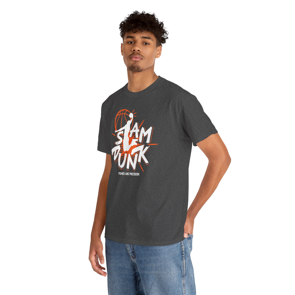 Slam Dunk Basketball | Bold Sports Graphic T-Shirt | Cr8tive Designs