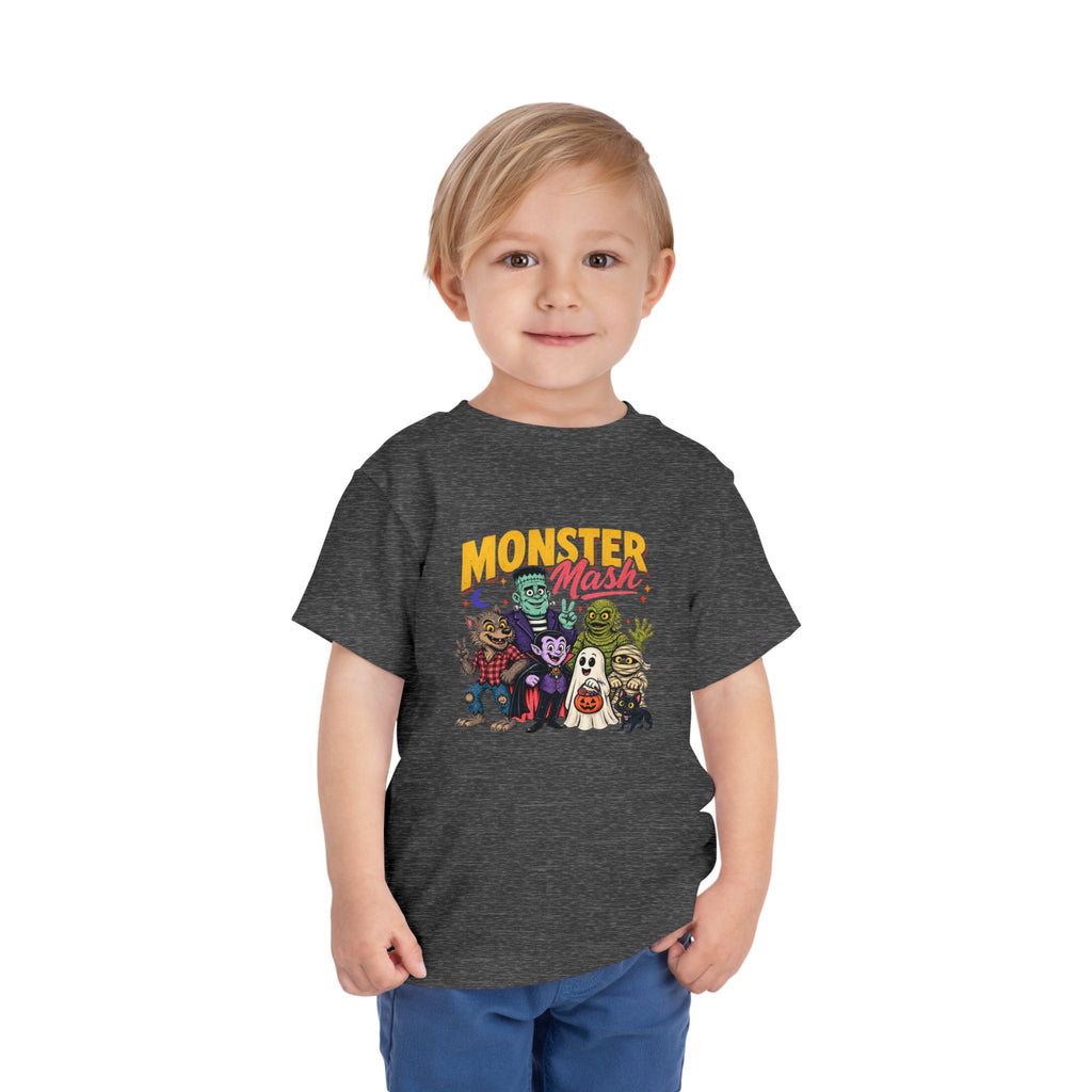 Monster Mash Tee | Cute Toddler Halloween Monsters T-Shirt | Cr8tive Designs
