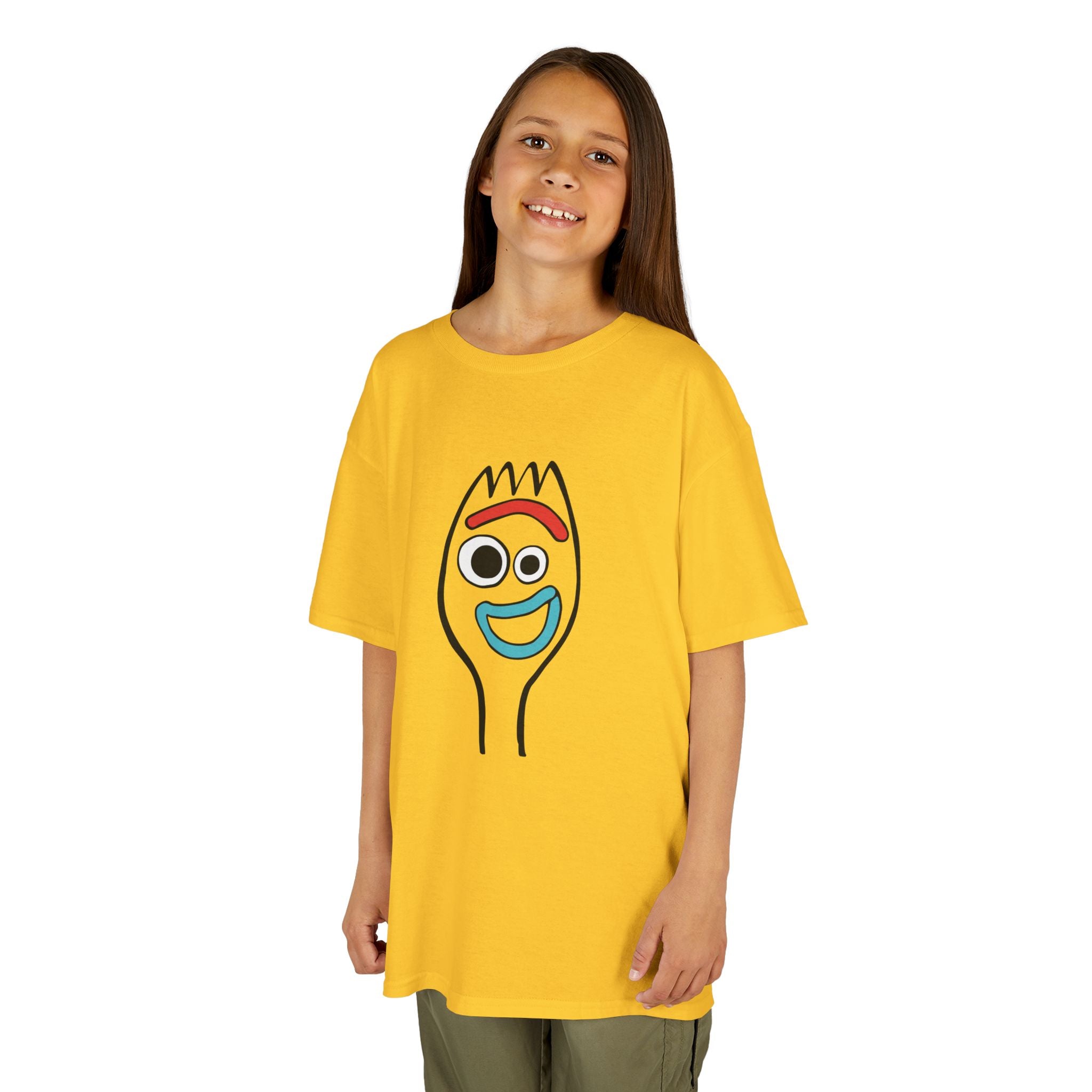 Forky Inspired Youth Tee | Character Shirt | Cr8tive Designs