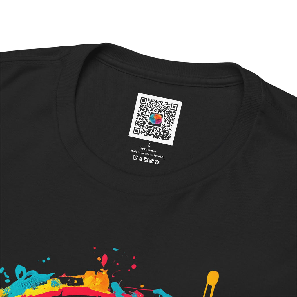 Smiley Paint Splash T-Shirt