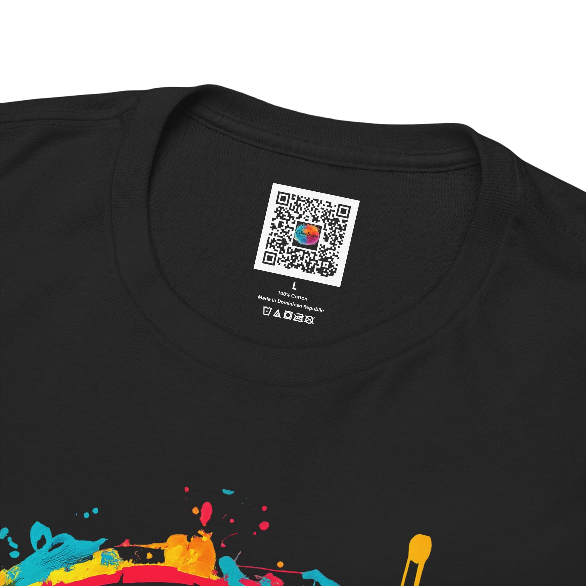 Smiley Paint Splash T-Shirt