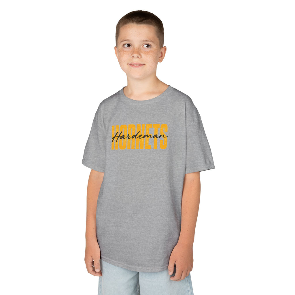 Hardeman Hornets Youth Graphic T-Shirt | School Spirit Mascot Tee | Cr8tive Designs
