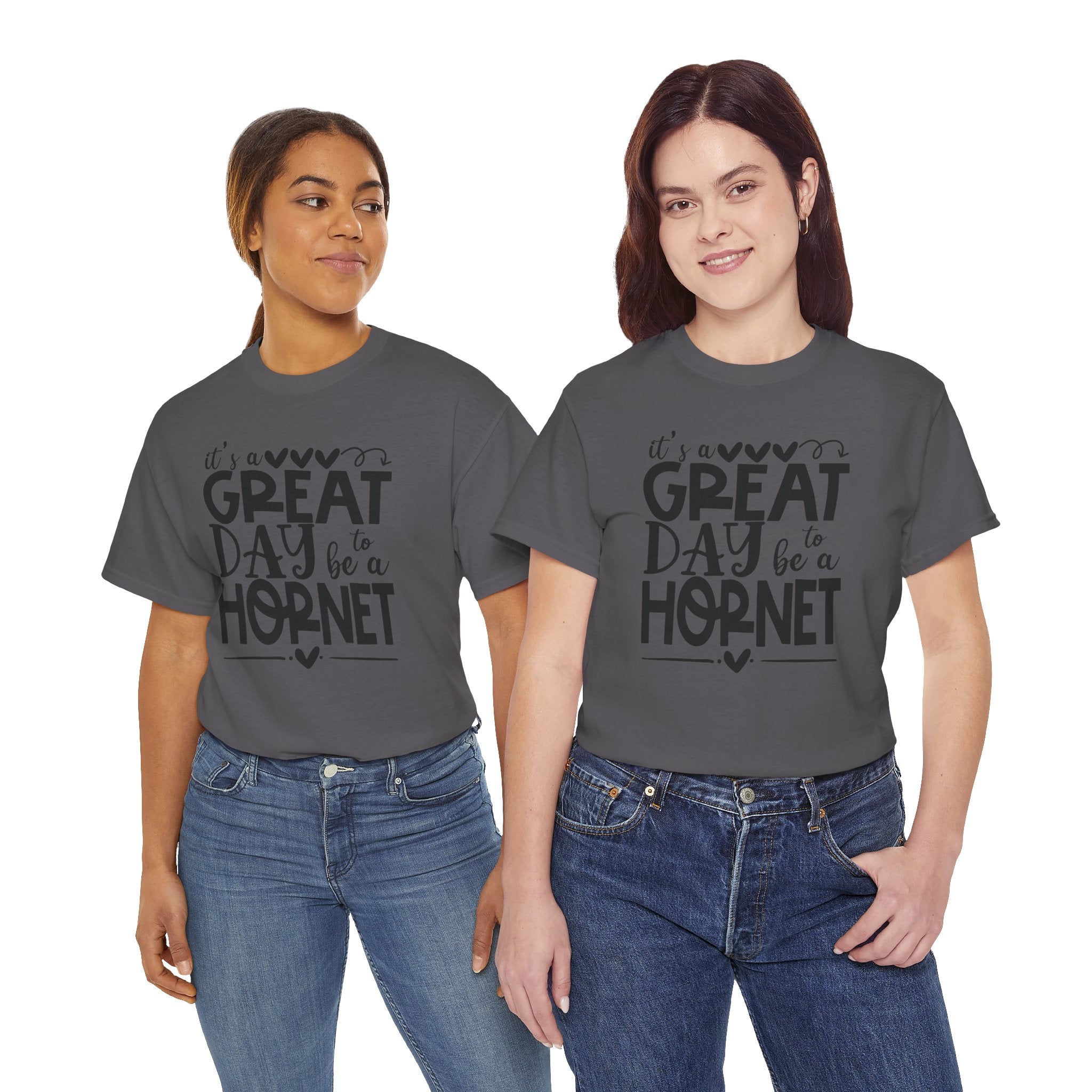 It's a Great Day to Be a Hornet T-Shirt | School Spirit Mascot Tee | Cr8tive Designs