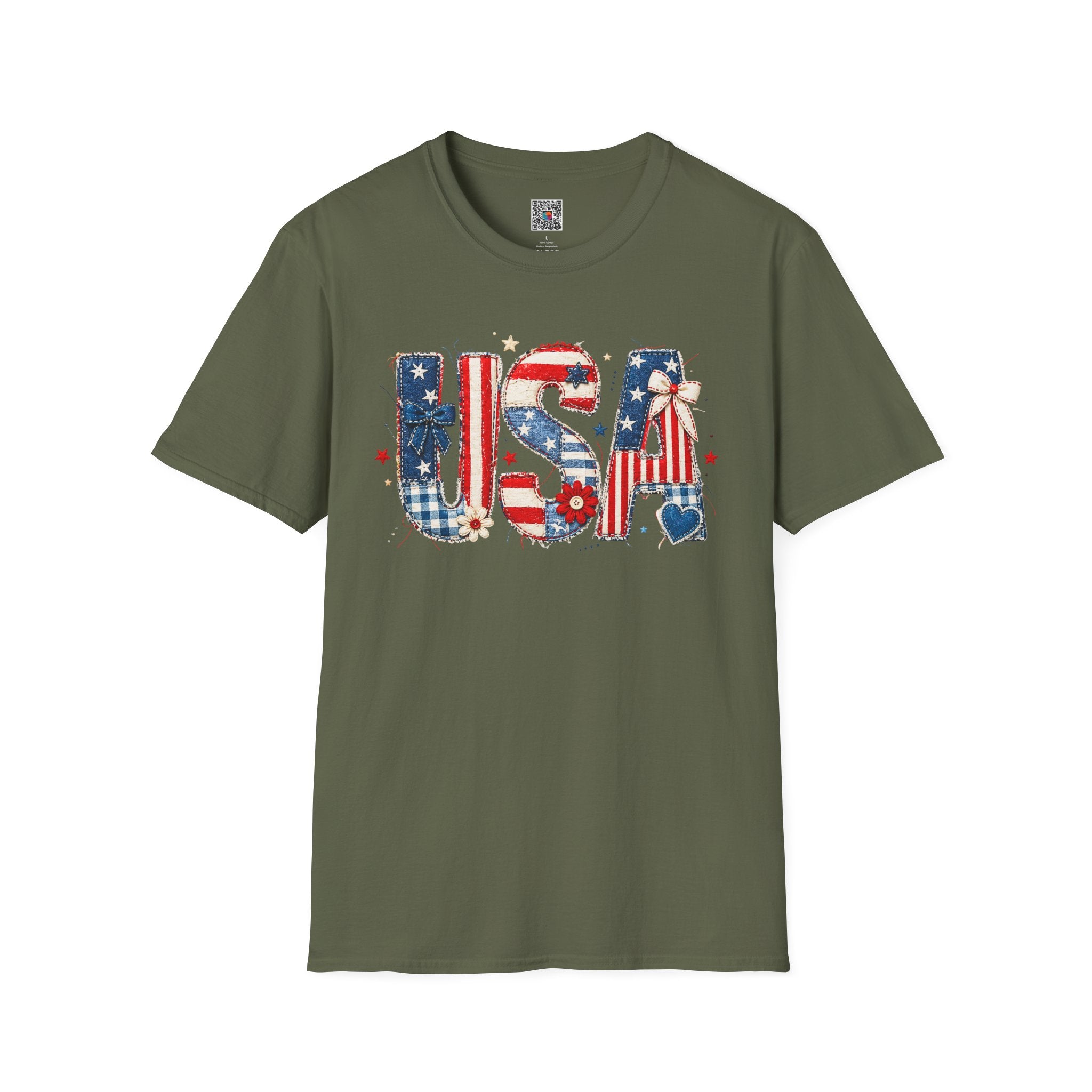 USA Patriotic | Vintage Red White & Blue Design | Cr8tive Designs