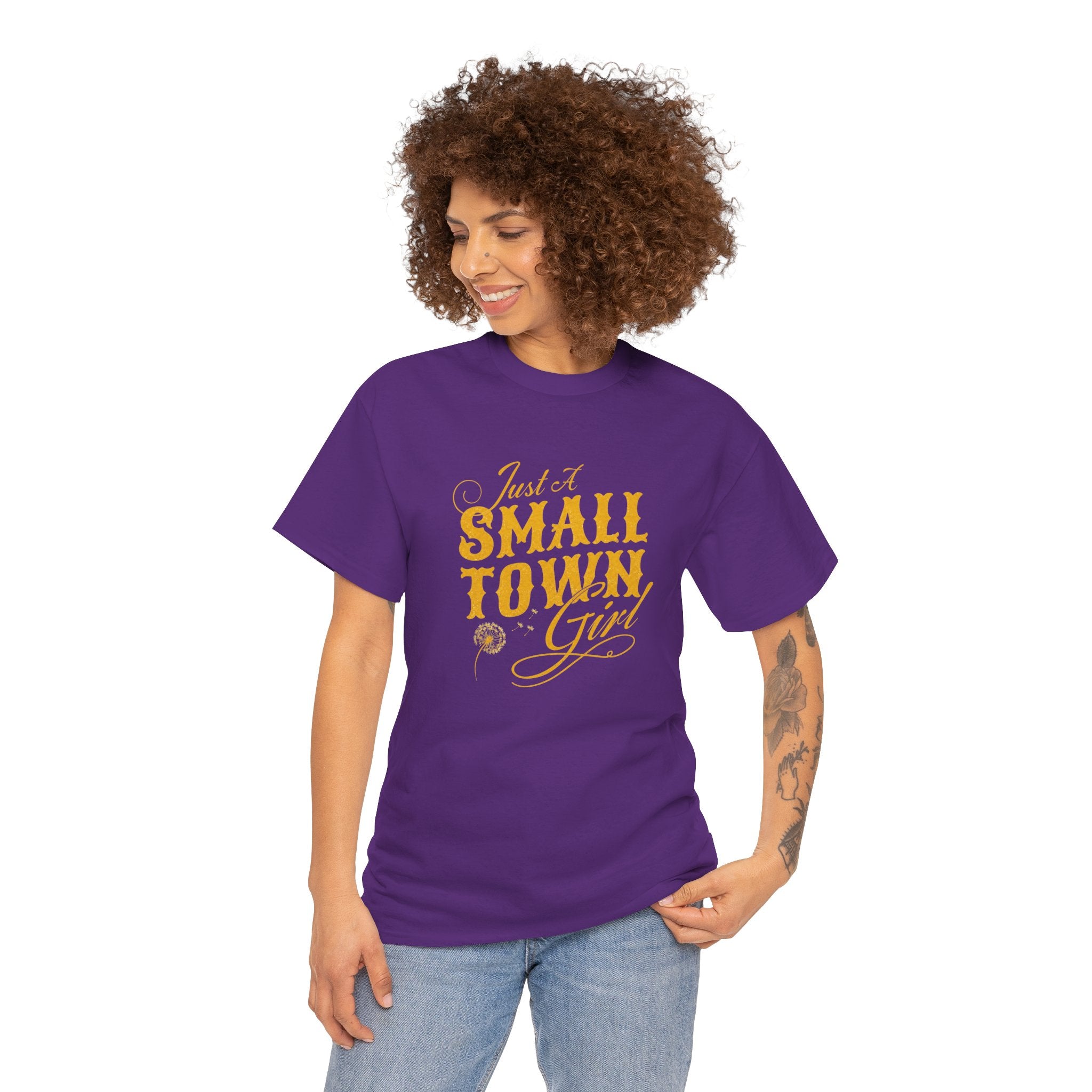Just a Small Town Girl | Rustic Country Graphic Tee | Cr8tive Designs