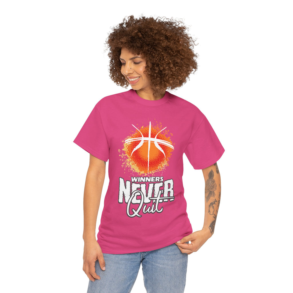 Winners Never Quit | Basketball Design | Cr8tive Designs