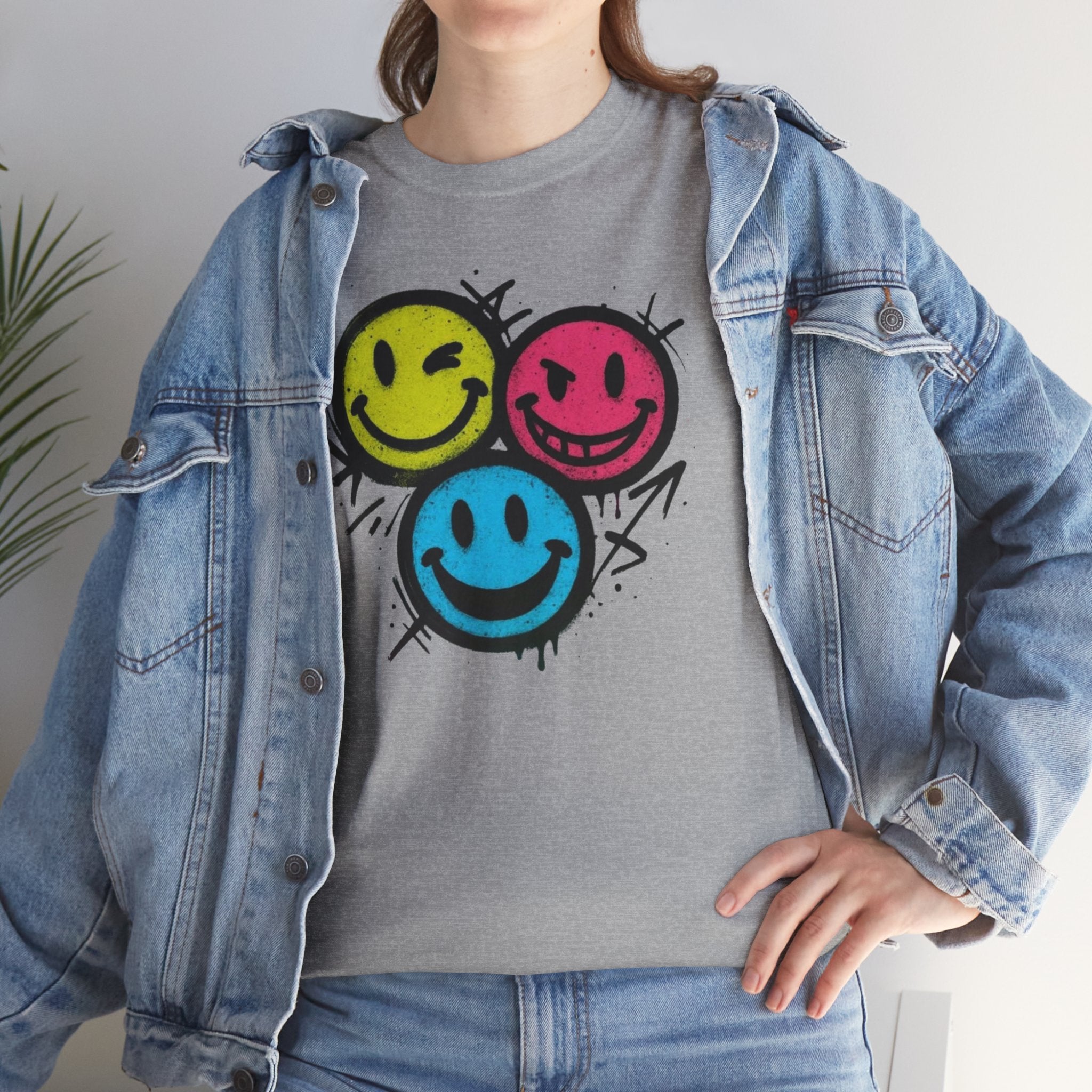 Smiley Graffiti T-Shirt