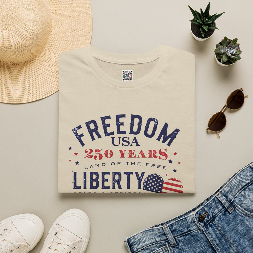 Freedom Liberty America | Patriotic Typography Design | Cr8tive Designs