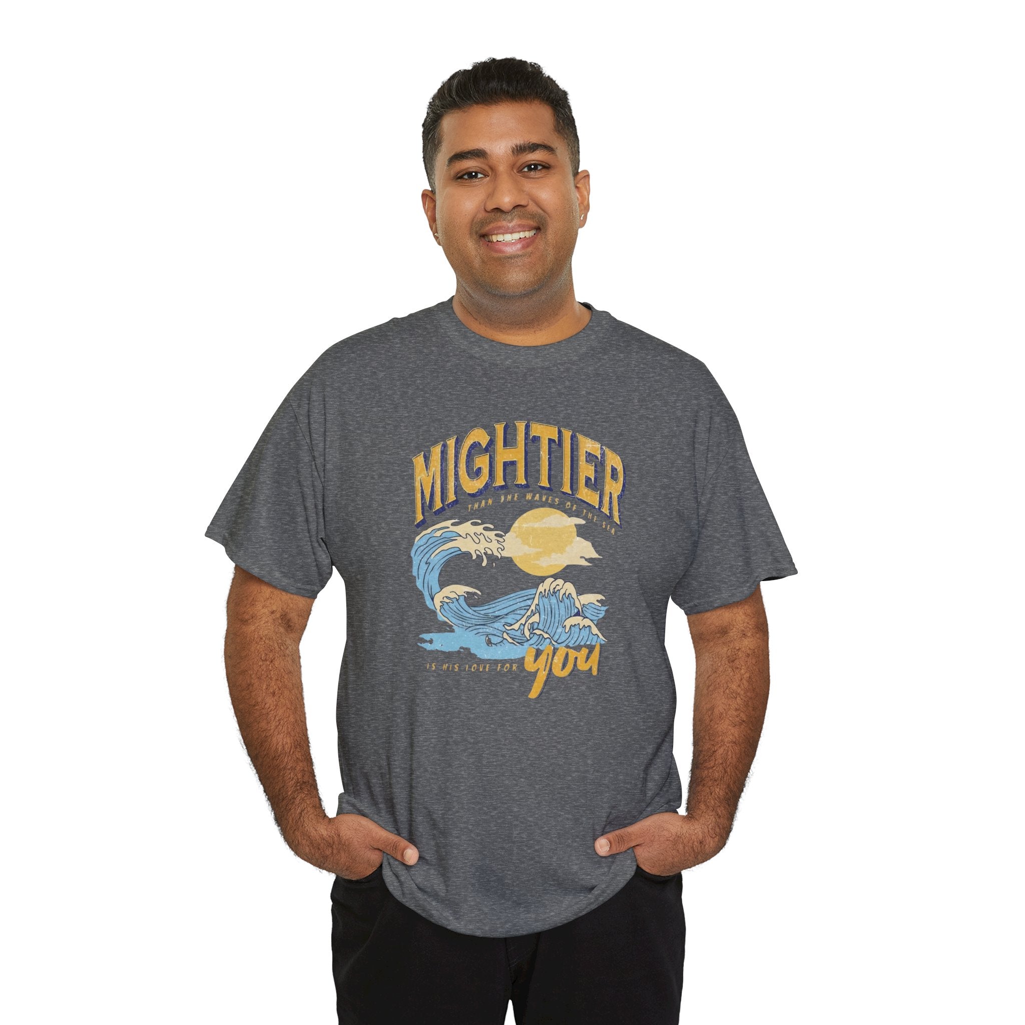 Mighter Than The Waves T-shirt /Cr8tive Designs
