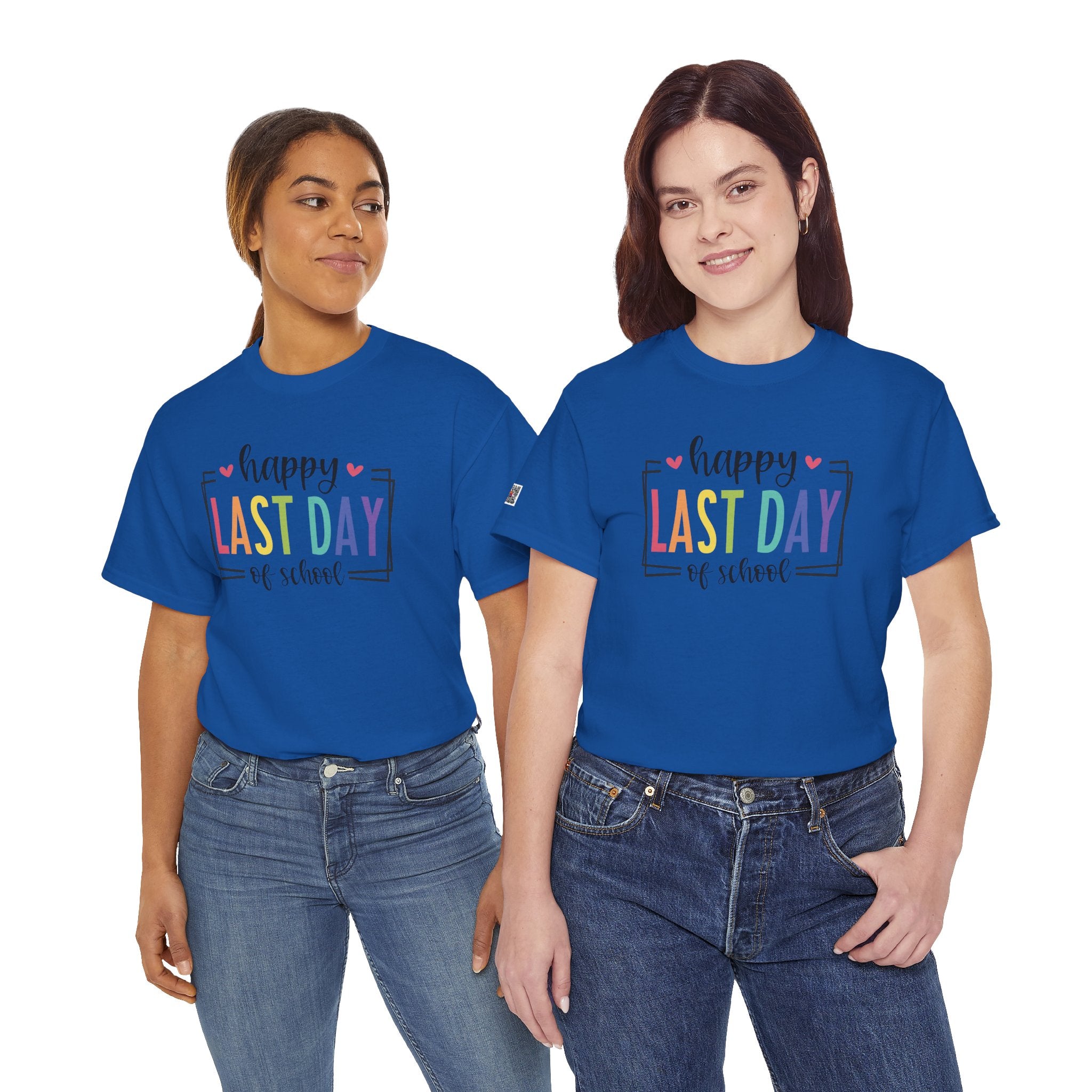HAPPY LAST DAY OF SCHOOL T-SHIRT | TEACHER SUMMER BREAK SHIRT | LAST DAY OF SCHOOL SHIRT | CR8TIVE DESIGNS