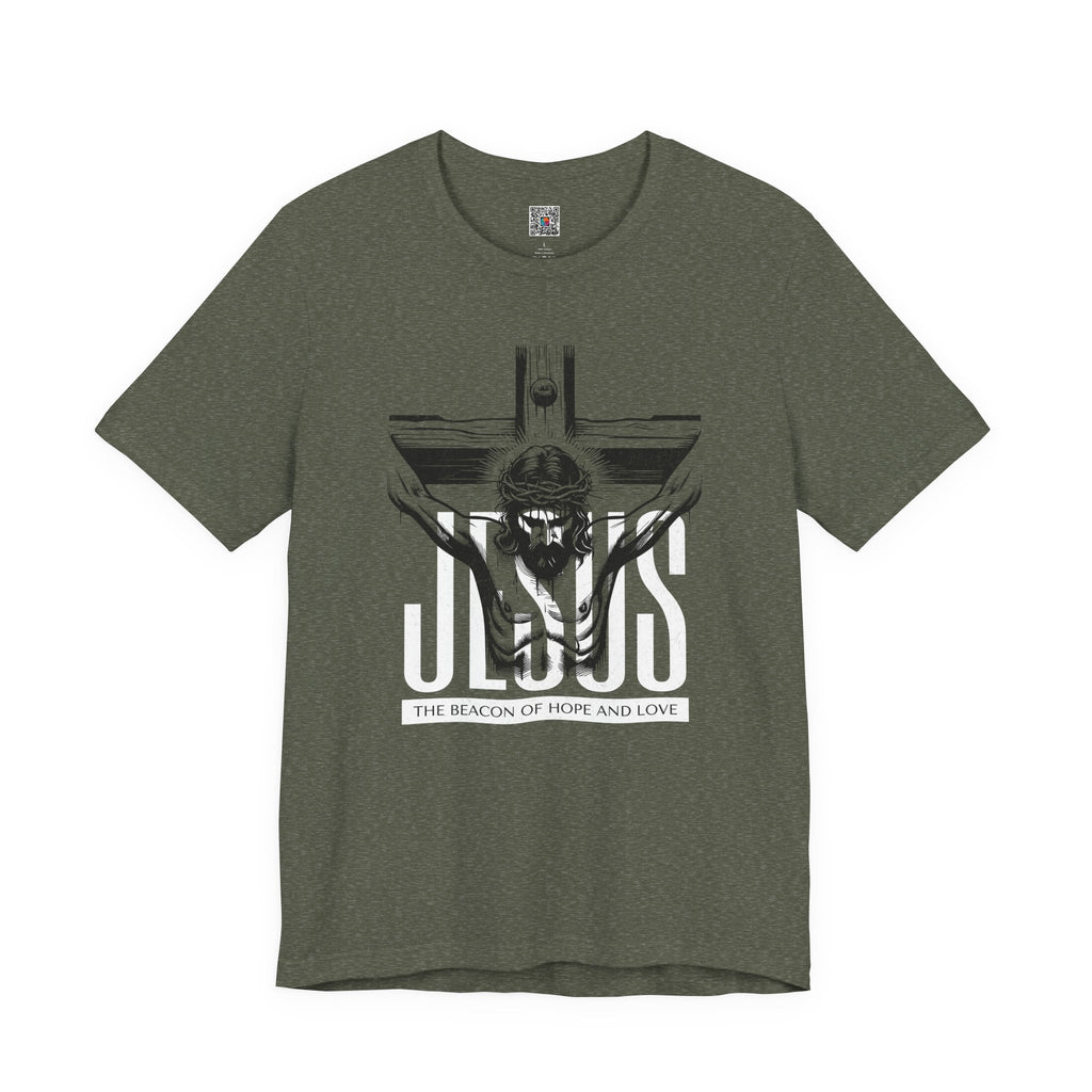 Jesus Crucifix Tee | Christian Graphic T-Shirt | Cr8tive Designs