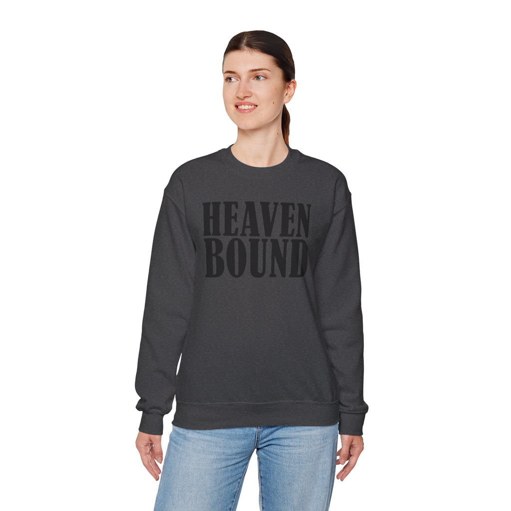 Heaven Bound Sweatshirt | Christian Faith Crewneck Pullover | Cr8tive Designs