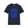 Tricks & Treats Halloween T‑Shirt | Spooky Jack-O'-Lantern Graphic Tee | Cr8tive Designs