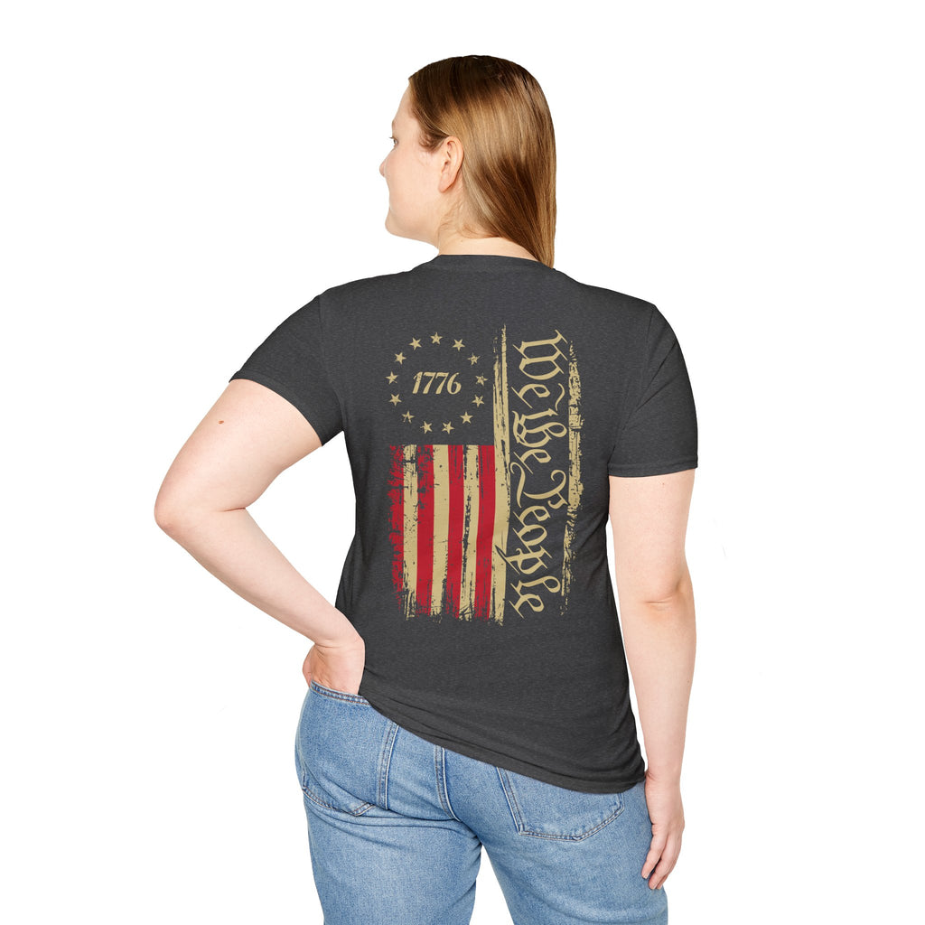 1776 We The People Flag | Vintage Patriotic American Design | Cr8tive Designs