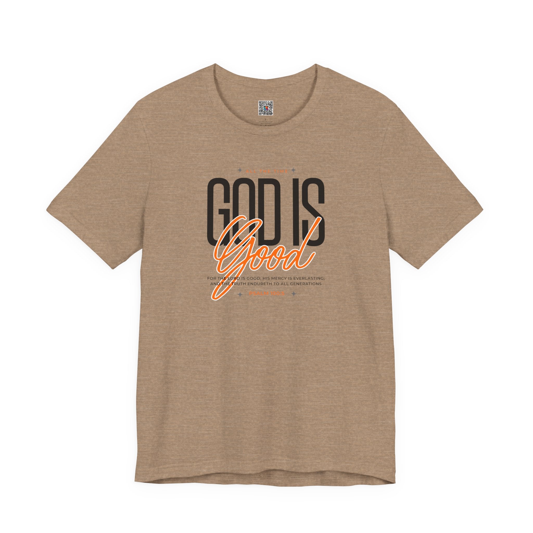 God Is Good T-Shirt | Inspirational Christian Faith Tee | Cr8tive Designs