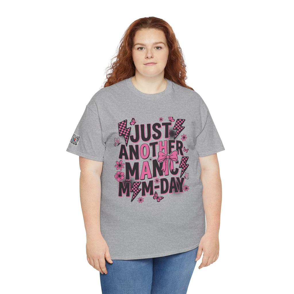 Just Another Manic Mom Day Graphic Tee – Funny Mom Shirt, Trendy Mom Life | Cr8tive Designs