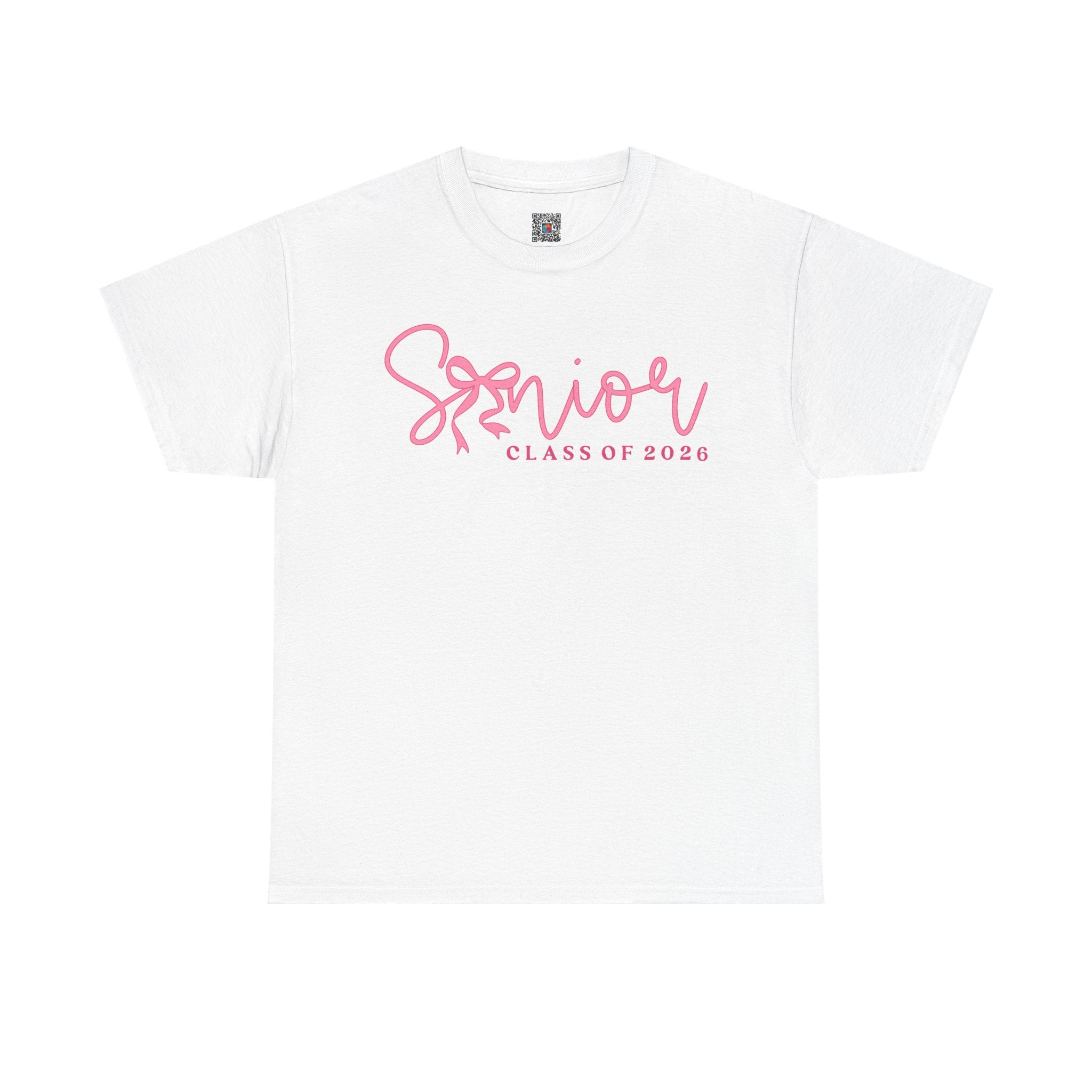 Senior 2026 Pink Script T-Shirt | Cute Graduation T-Shirt | Aesthetic Senior Shirt | Unisex Fit | Cr8tive Designs
