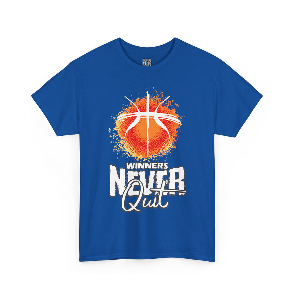 Winners Never Quit | Basketball Design | Cr8tive Designs