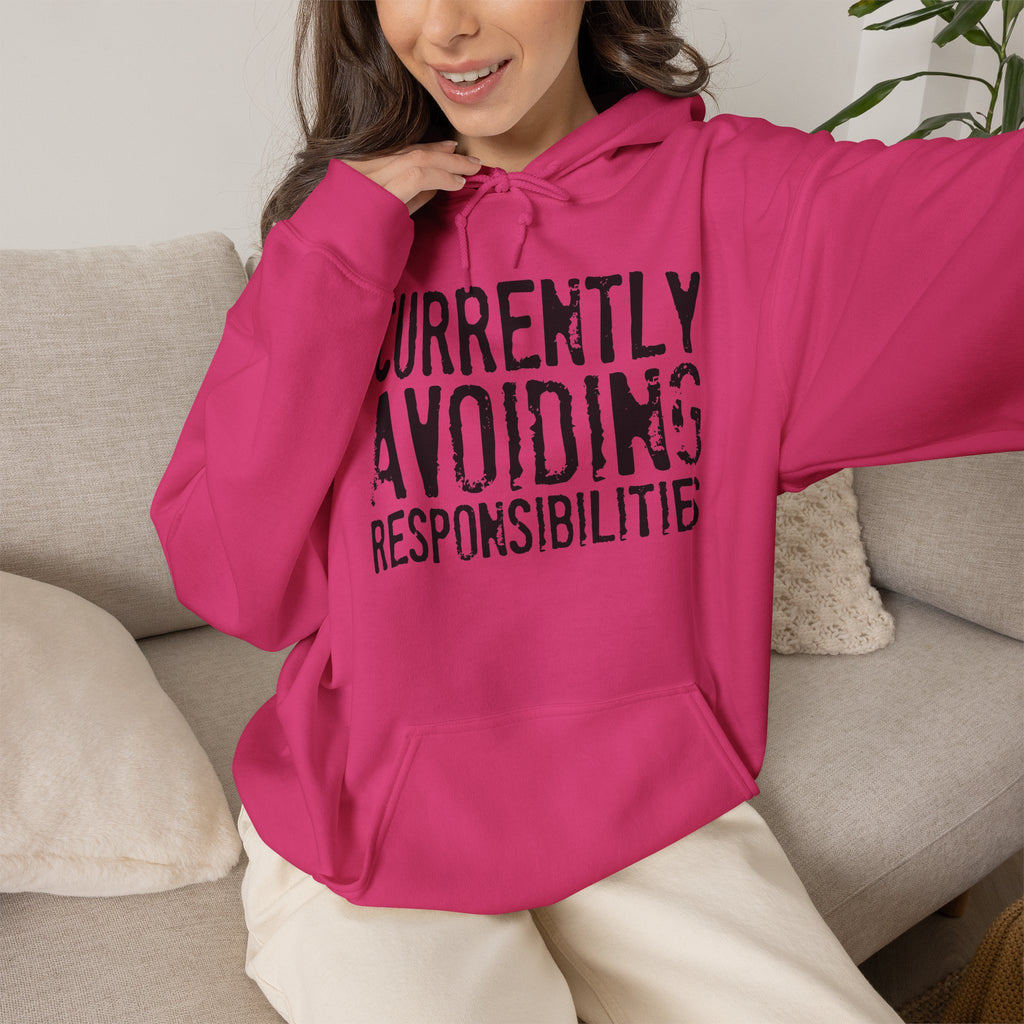Currently Avoiding Responsibilities Hoodie | Cr8tive Designs