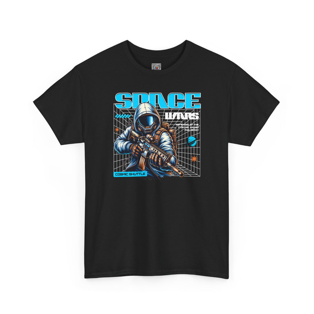 Space Vikings | Retro Sci-Fi Astronaut Graphic T-Shirt | Cr8tive Designs