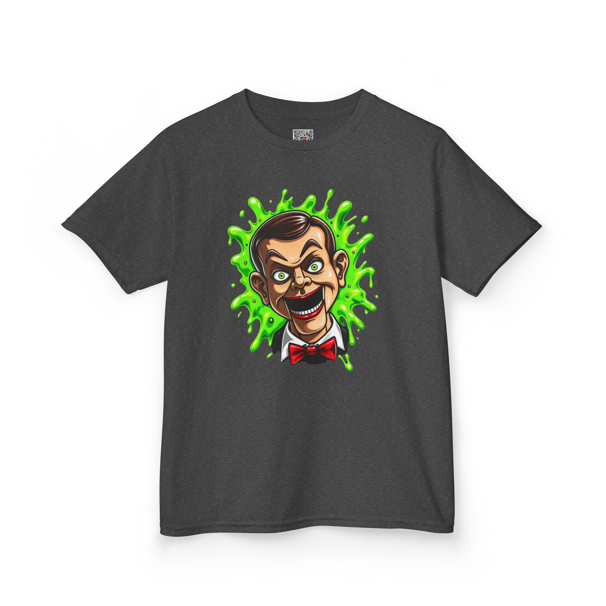 Slappy Dummy Green Slime Tee | Vintage 90s Spooky Kids T-Shirt | Cr8tive Designs