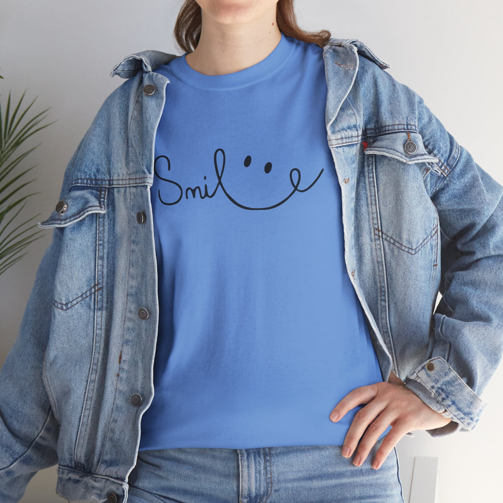 Smile Unisex Heavy Cotton Tee