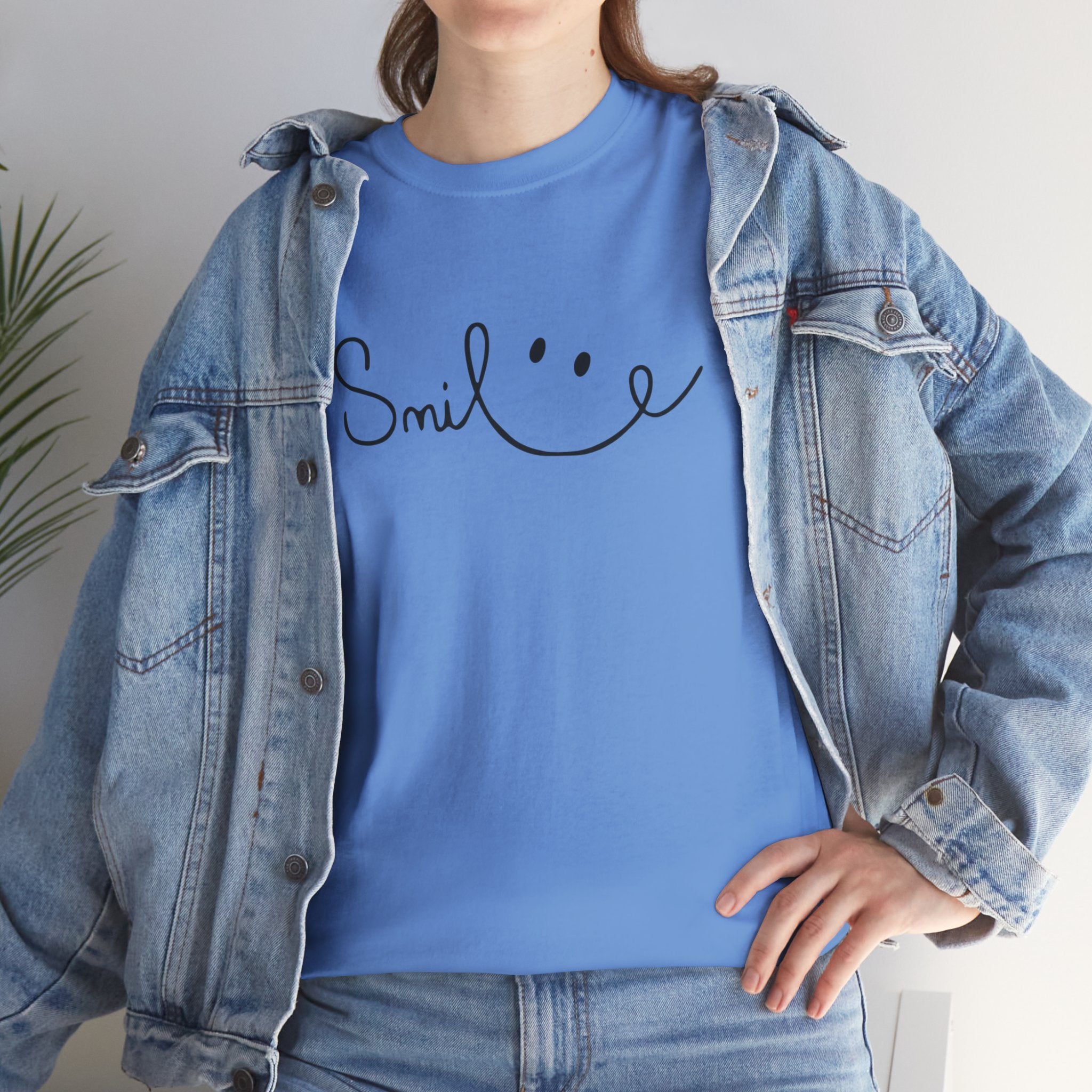 Smile Unisex Heavy Cotton Tee